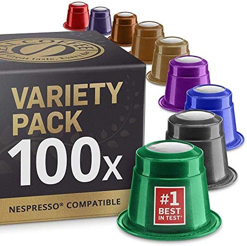 100 Nespresso Compatible Capsules 