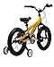 Royalbaby Bull Dozer Fat Tire kids bike, 18 inch, All-Terrain Boy's bike for energetic kids, BURLY kid's bike with training wheels and kickstand, 2017 newly-launched, Yellow