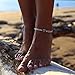 Fabal Boho Starfish Anklet Vintage Ankle Bracelet For Women Buddha Foot Jewelry Summer Barefoot Beach Anklet (B)