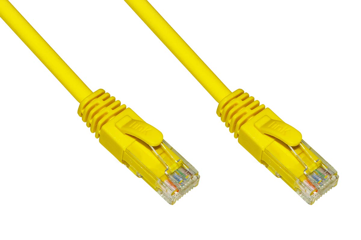 LINK Network Cable Category 6A Unshielded UTP AWG24 Yellow HALOGENFREE MT 1