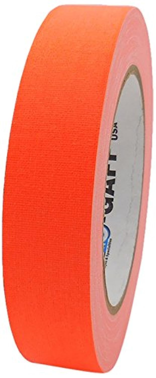 Pro-Gaff RS127OR24X25 24 mm x 25 yd Fluorescent Matt Cloth Tape
