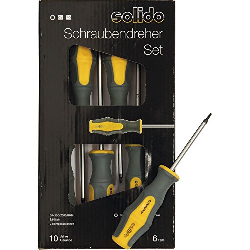 SOLIDO 1579800003 Schraubendreher Satz 6-teilig | Torx