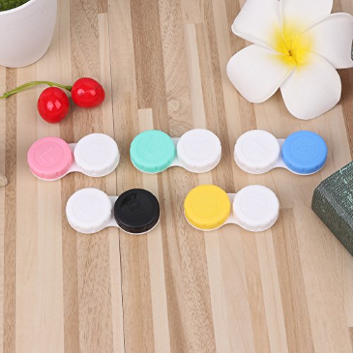 Itlovely Contact Lens Box Holder Plastic Objective Travel Portable Case Storage Container