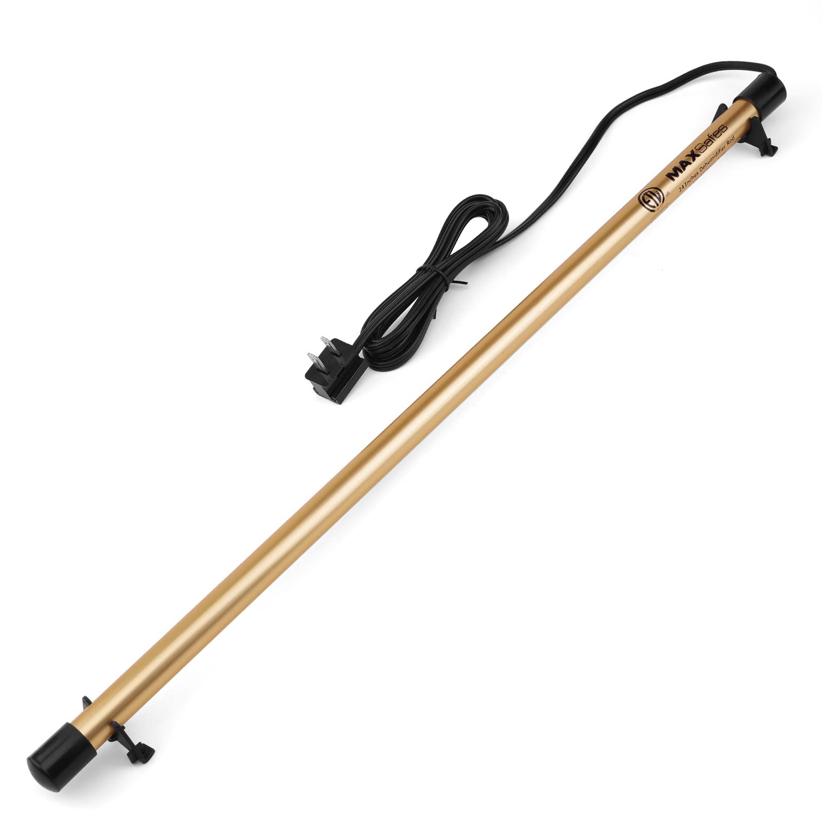 MAXSafes Gun Safe Dehumidifier Rod, Dry Rod - Easy Installation Plug-in Electric Dehumidifier Eliminates Moisture for Gun Safes & Cabinets, ETL Approved, 24in