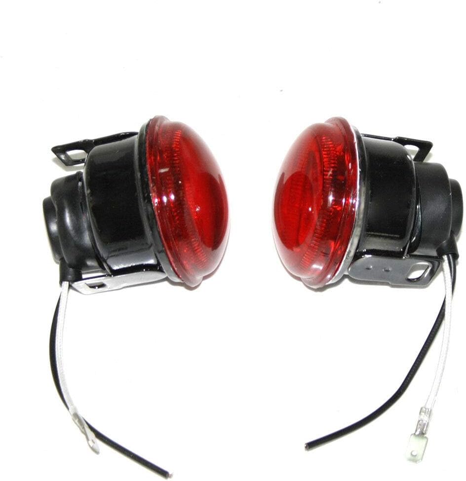 Red 60mm Fog Spot Lights Car 12v Universal - Image 5