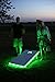 Brightz TossBrightz Green Led Cornhole Lights Led Corn Hole Lights Cornhole Led Lights for Hole and Board Corn Hole Board Light Kit Light Up Cornhole Set Glow in The Dark Cornhole Board