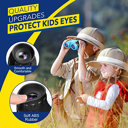 Toys for 5+ Years Old Boys Kids Binoculars Shockproof 8X21 Compact