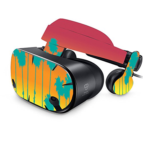 MightySkins Skin for Samsung Odyssey VR - Sherbet Palms | Protective, Durable, and Unique Vinyl Decal wrap Cover | Easy to Apply, Remove, and Change Styles | Made in The USA