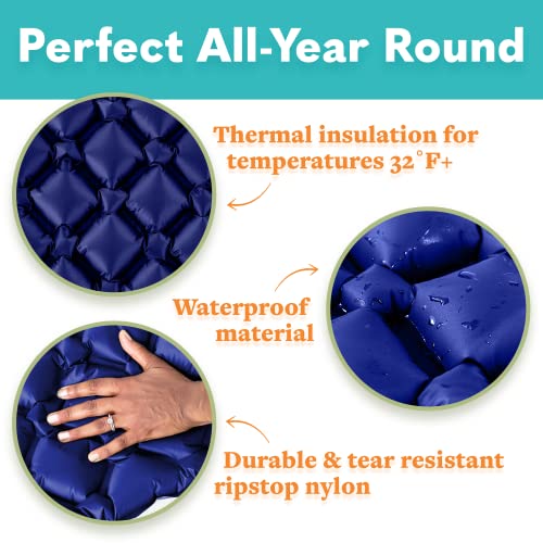 Sleepingo Sleeping Pad for Camping Ultralight Sleeping Mat for