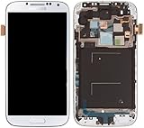 LCD and Digitizer Assembly for Samsung Galaxy S4 I545/L720/R970 (White) (w/Frame and Home Button)
