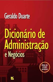 Livro Dicionário de Administração