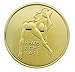 Pin Up Lucky Nude Good Luck Challenge Coin by Thompson Emporium