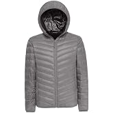 LANMAY Men's Ultralight Packable Hooded Down Jacket Puffer Down Coats