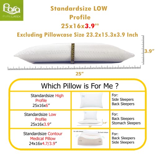 Premium Latex Pillow 100 Natural Talalay Latex Sleeping Bed Pillow