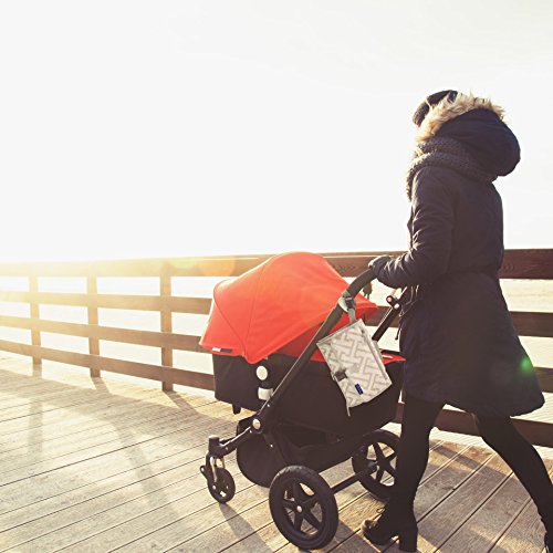 image for Li'l Darlings Portable Baby Diaper Changing Pad – Compact Clutch and