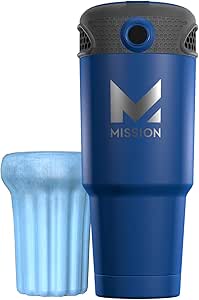 Mission Instant Cooling Fan Personal Air Cooler Portable Use Indoor Outdoor Includes Unit 1 Reusable Ice Pack Home Kitchen Amazon Com