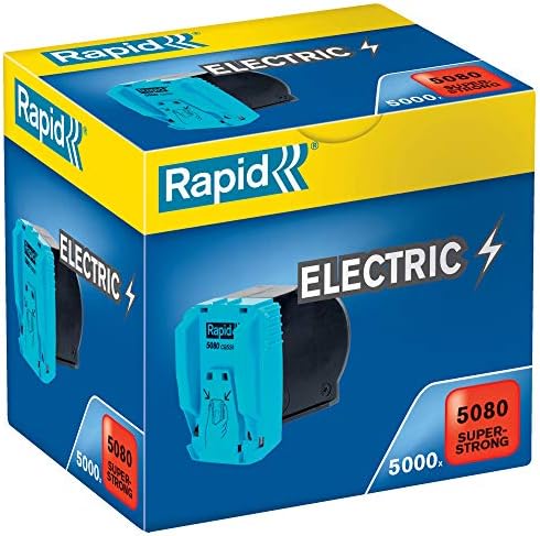 Rapid 5080 Staple Cassette with 80 Sheet Capacity Set (Pack of 5000)