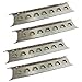 Hongso Stainless Steel Heat Plate Tent for Kenmore 2518SL-2003-N, Master Forge 2518-3, 3218LT, L3218, Brinkmann 810-8410-S, Perfect Flame, Charmglow, 15 3/8 Inches Flavorizer Bar (4-Pack)