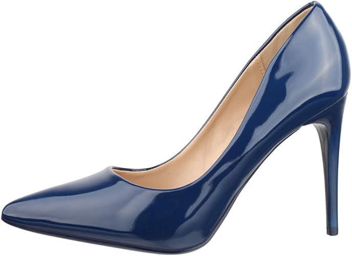 navy heels amazon