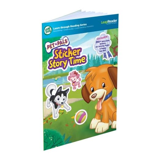 LeapFrog LeapReader Book: Pet Pals Sticker Story Time (works with Tag)