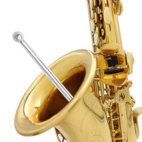 Chuiouy Silver Brass Saxophone Neck Repair Tools with 9 Beads Musician's Tool Kit