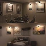 Arixinks Rechargeable Picture Light with Remote 300LM Dimmable Timer Full Metal view 5