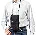 OmStore Travel Passport Holder - One of the Safest and Secure RFID Neck Pouch - Ultra-Durable - Water and Dust Resistant Technology for Men & Women