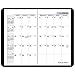 DayMinder Monthly Planner 2017, 3-5/8 x 6-1/16 , Color Selected For You May Vary (SK53-10)