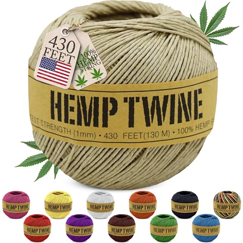 Bean Products Natural Hemp Twine