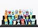 24pcs/set Anime Cartoon 4.5-5cm Mini Slugterra PVC Action Figures Toys Dolls Child Toys