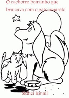 O cachorro bonzinho que brincava com o gato amarelo