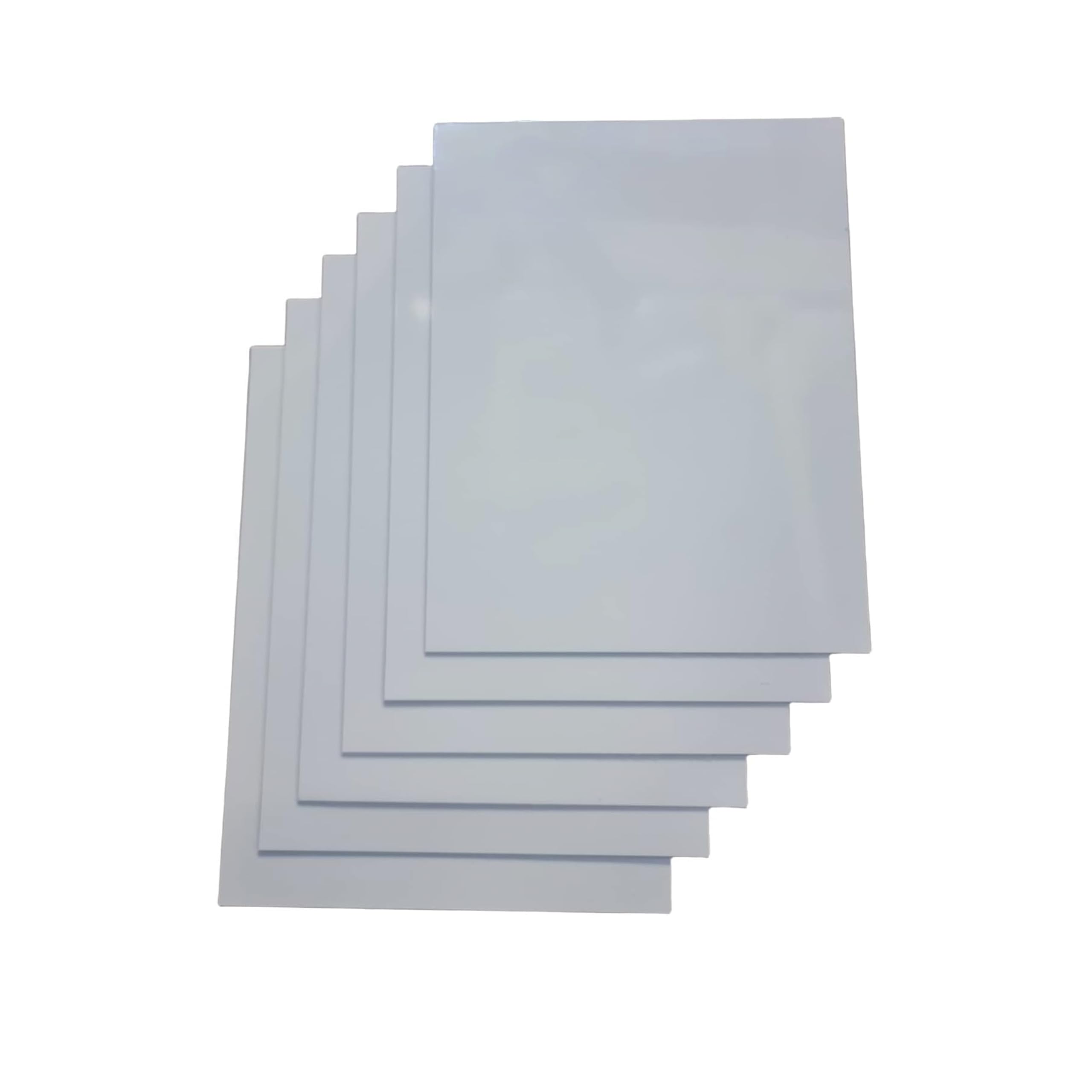 Shawprint White Metal Sublimation Blanks for Sign Making 8" x 6" Round Corners (20)