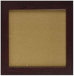 ArtToFrames 8x8 Inch Brown Picture Frame, This