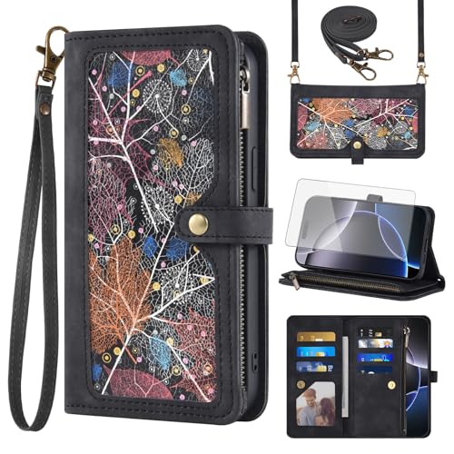 Phone Case for iPhone 16 Pro Max 6.9 inch Wallet Cover With... en promo sur Amazon