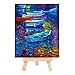 EBOOT 12 Pack Mini Wood Display Easel (5 Inch)