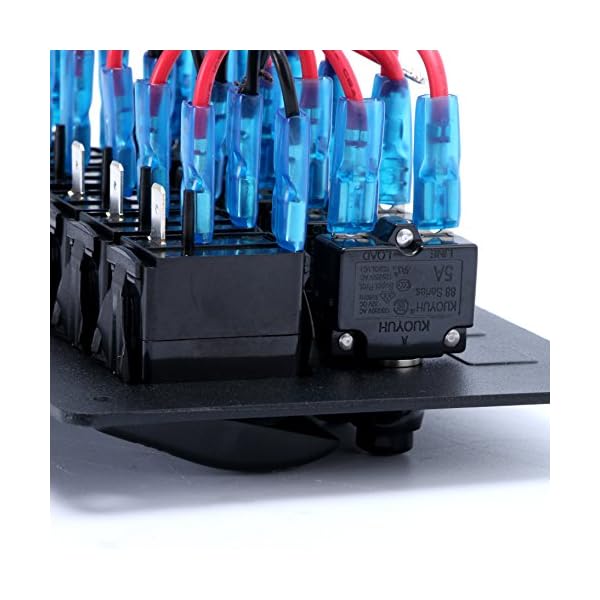 Amarine-made-5-Gang-Aluminium-LED-Rocker-CIG-Socket-Circuit-Breaker-Waterproof-Marineboatrv-Switch-Panel Amarine-made-5-Gang-Aluminium-LED-Rocker-CIG-Socket-Circuit-Breaker-Waterproof-Marineboatrv-Switch-Panel