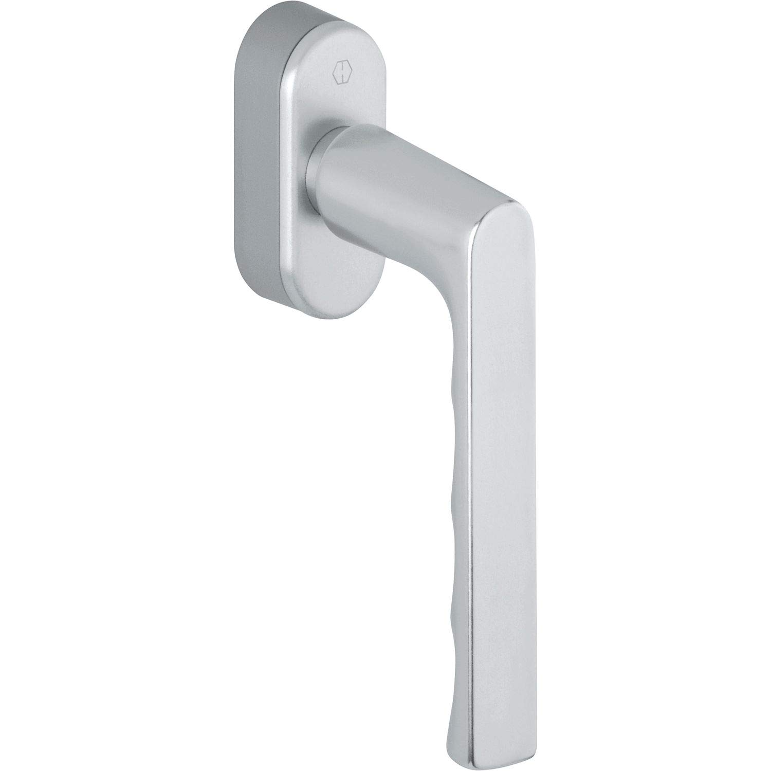 HOPPE Hamburg Secu Forte 11696370 Silver Anodised Window Handle 90° VK 32-42