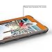 Case for iPad 9.7 2018,Case for New iPad 9.7 2017, iPad 6th Generation,CASY MALL Three Layers Heavy Duty Full Body Protective Case with Kickstand Orange