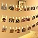 USB Port Photo Clip LED String Lights - Qoolivin Warm White Fairy Lights, Powered Flexibly by 5V Sources (Battery Box, Mobile Charger, Power Bank, etc) [10ft 20 LED Beads]