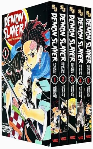 Demon Slayer Manga Box Set Kimetsu no Yaiba (Volumes 1–23