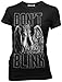 Doctor Who Don't Blink Weeping Angel Juniors Black T-Shirt S