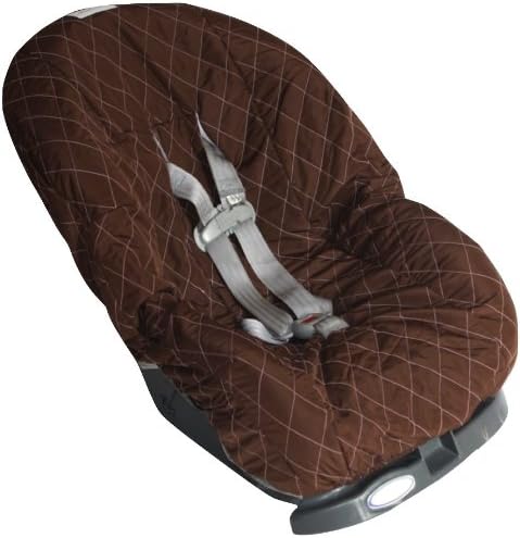 Nomie Baby Car Seat Cover, Brown/Pink, Toddler