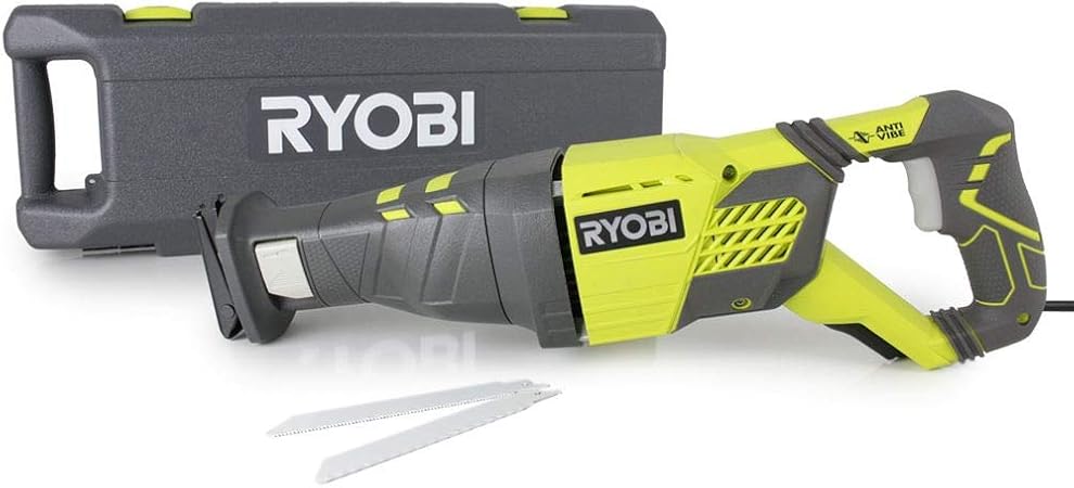 Ryobi Scie Sabre Rrs1200 Coffre De Transport K Avec 1200 W 1 Piece Noir Vert 5133002472 Amazon Fr Bricolage