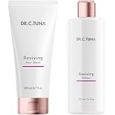 FARMASi 2 Pack Dr. C. Tuna Reviving Shampoo & Hair Mask Gift Set, Daily Strengthening Cleanse & Lightweight Nourishing Care