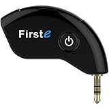 FirstE Portable Wireless Bluetooth Transmitter Connected to TV and 3.5mm AUX Audio Devices Paired with Bluetooth Headphones/Bluetooth Dongle,A2DP Stereo Music Transmission(Not a Bluetooth Receiver)