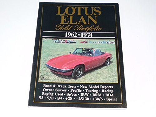 Lotus Elan Gold Portfolio, 1962-74 Lotus Elan Gold Portfolio, 1962-74