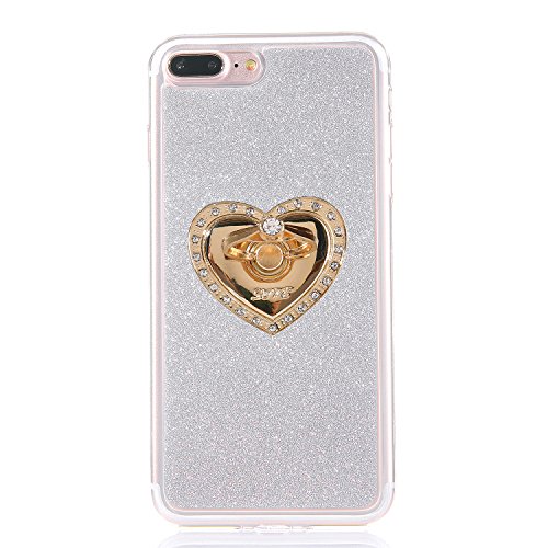 Iphone 7plus Ring Holder Case Tipfly Bling Glitter Sparkling Ultra