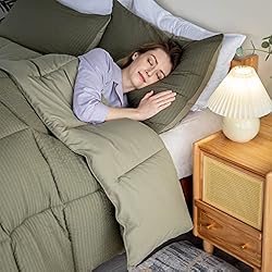 KASENTEX Winter Warmth Quilted Comforter Set Queen