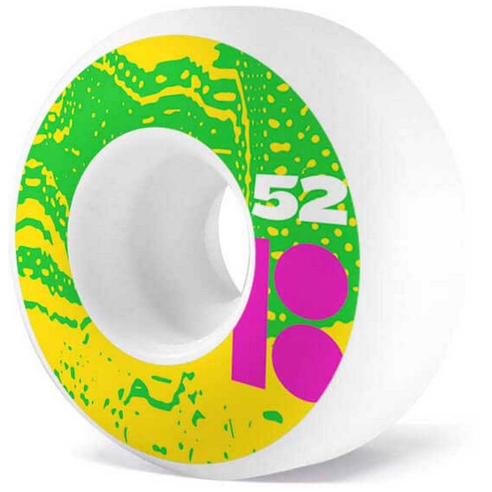 Plan B Smear 52mm 102a Wheels Pack Skateboard Wheels, Adults Unisex, Multicoloured (Multicoloured), One Size