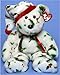 Ty Beanie Buddies 1998 Holiday Teddy - Bear